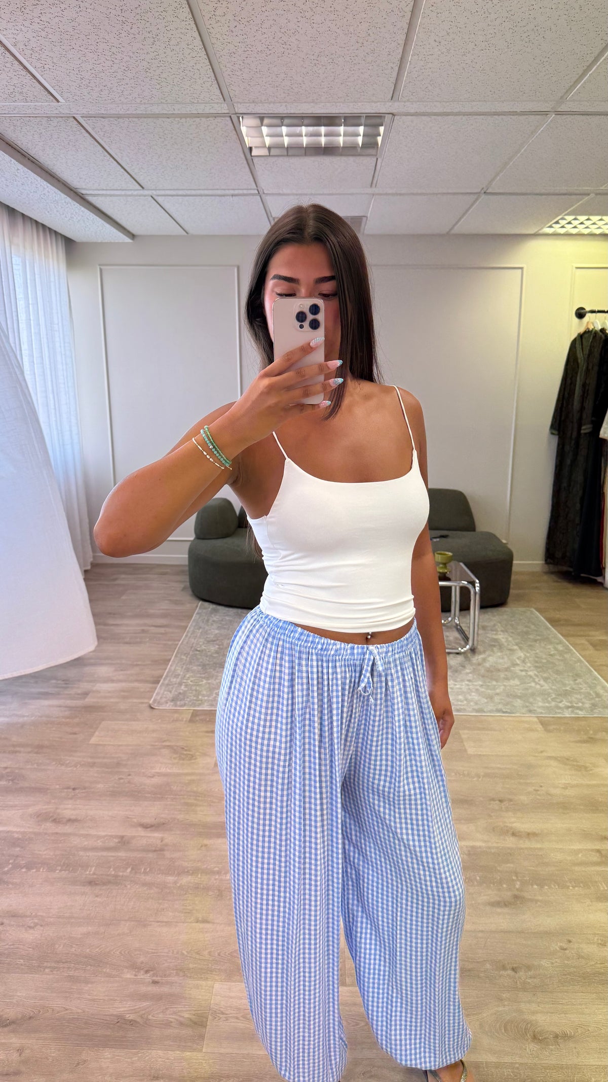 Pantalon Vichy