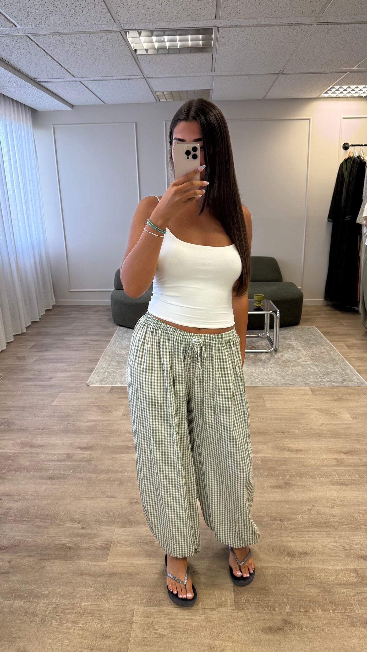 Pantalon Vichy
