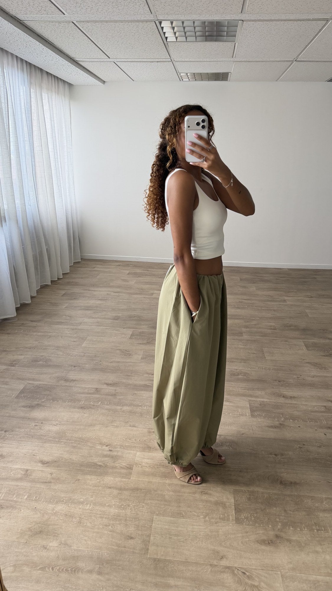 Pantalon Ballon Kaki - vue 2