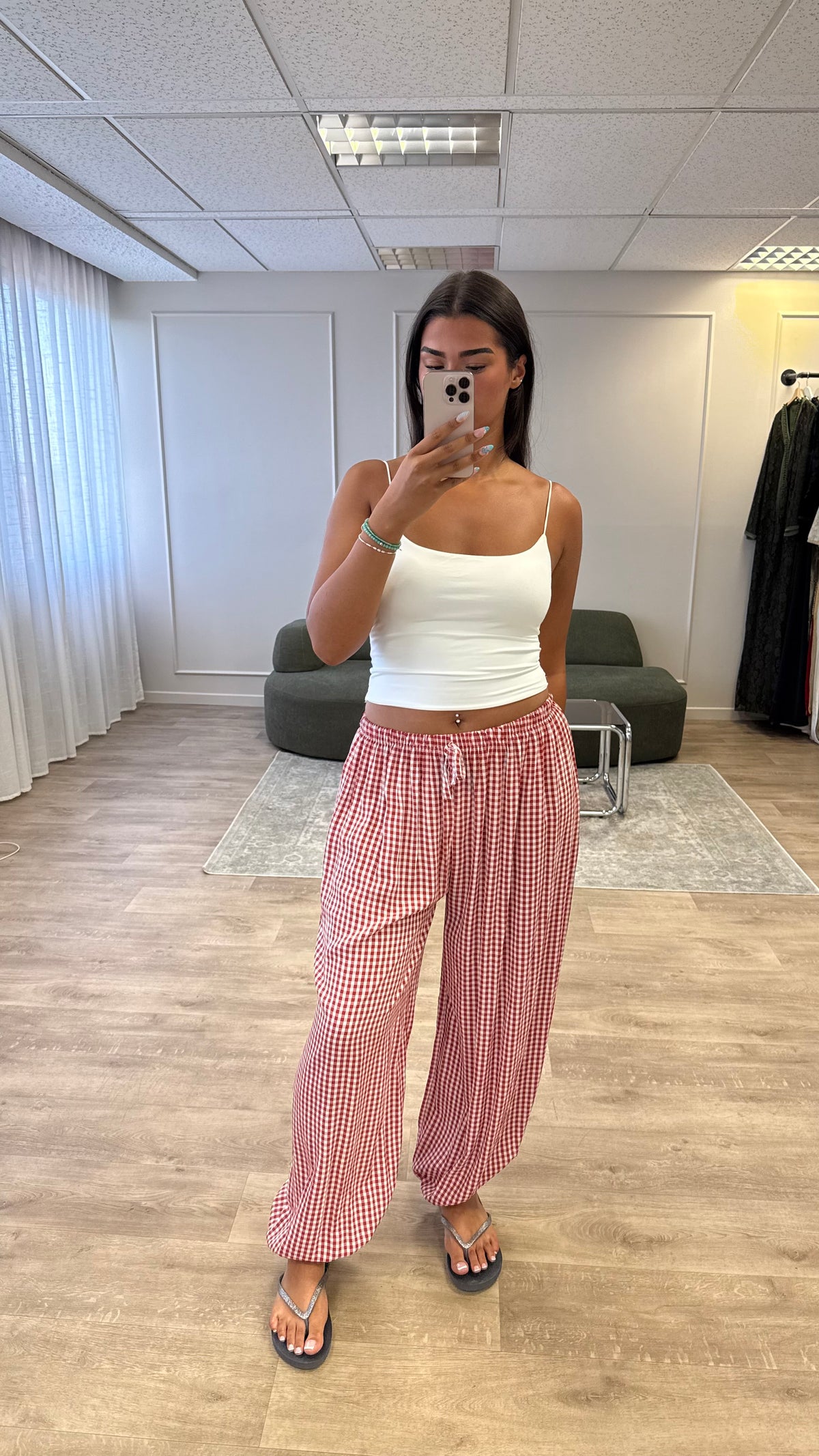 Pantalon Vichy