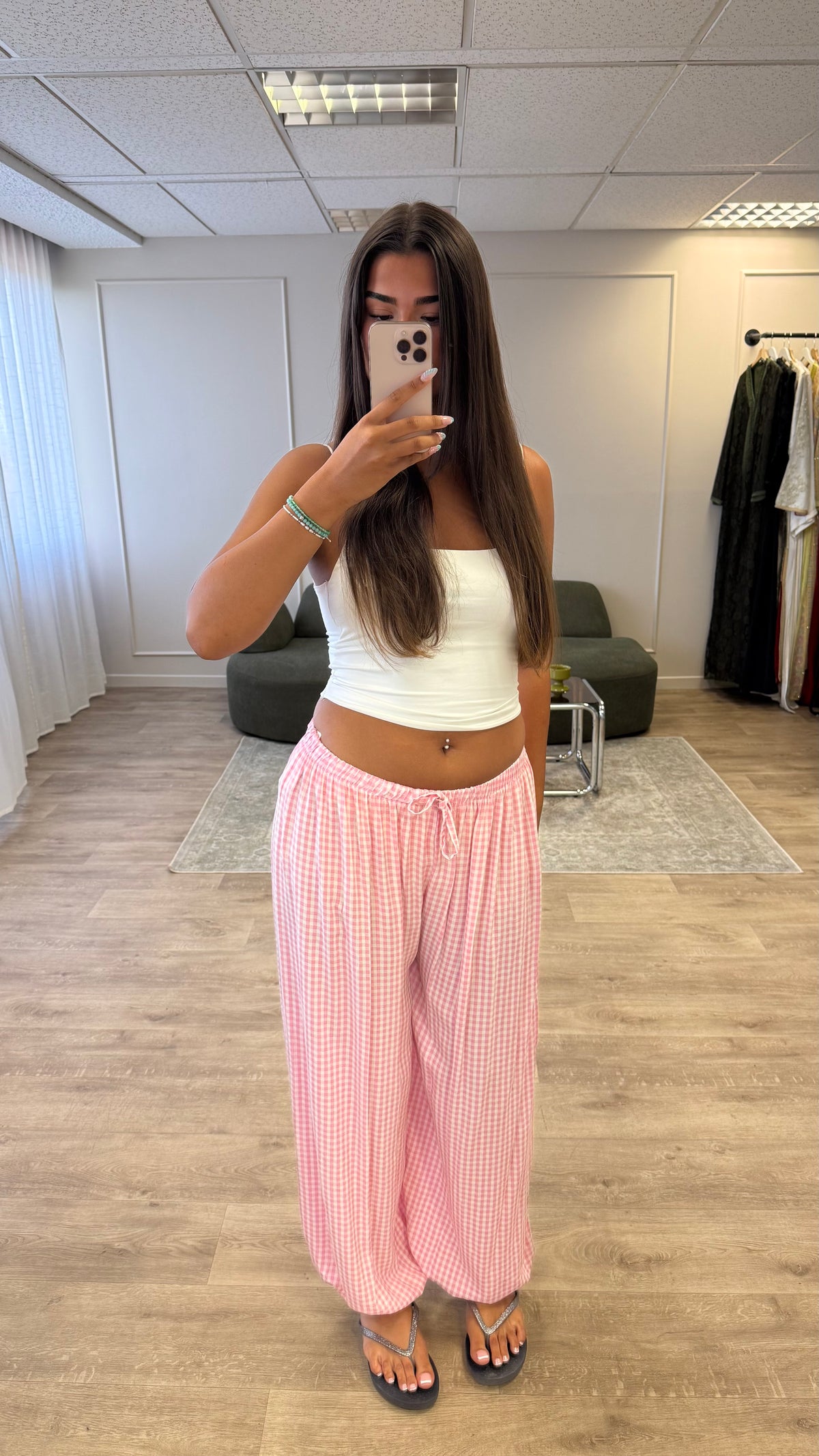 Pantalon Vichy