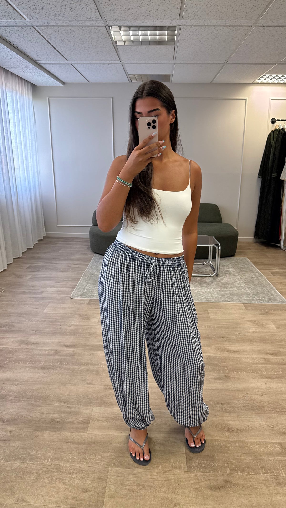 Pantalon Vichy