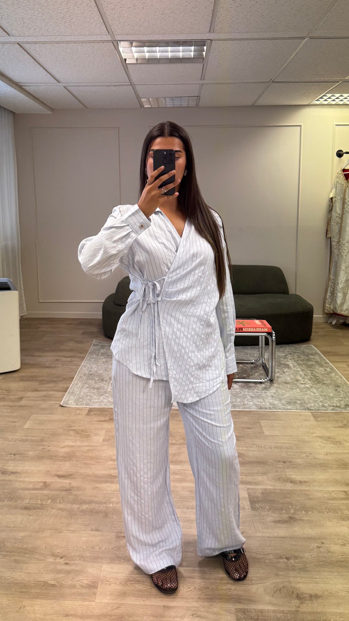 Ensemble rayé