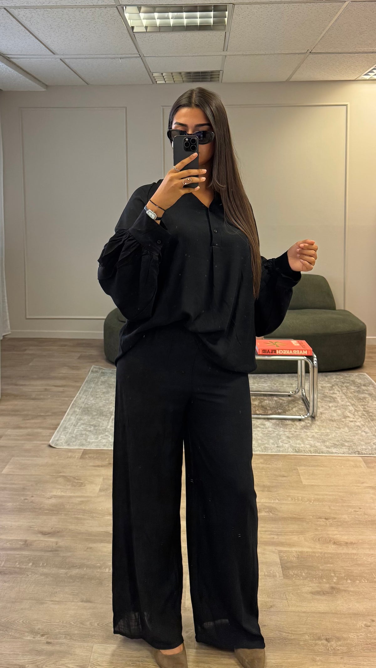 Ensemble fluide noir