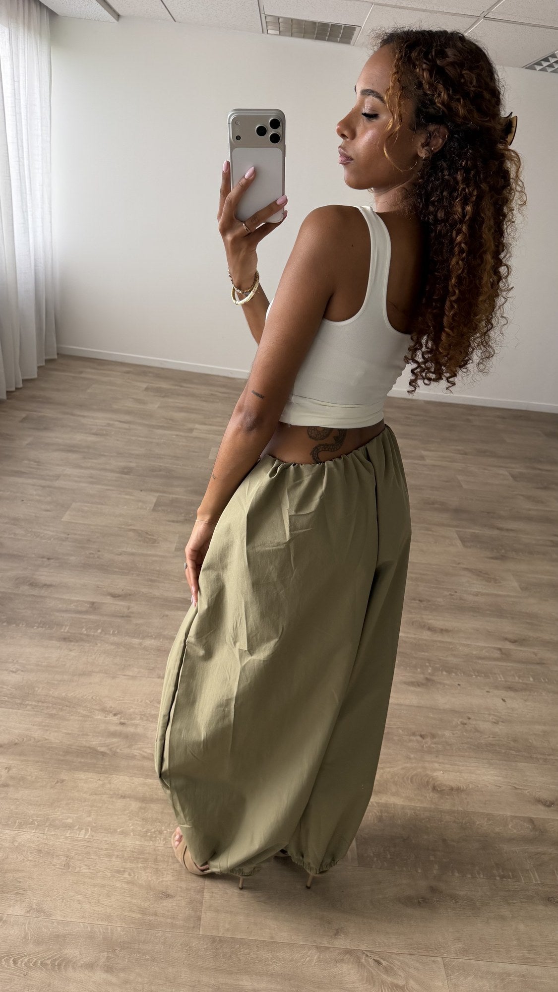Pantalon Ballon Kaki - vue 3